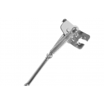 Stojan na bicykel 20" na zadnú nápravu, oceľový, strieborný